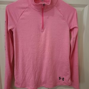 Girls 1/4 zip Under Armour shirt